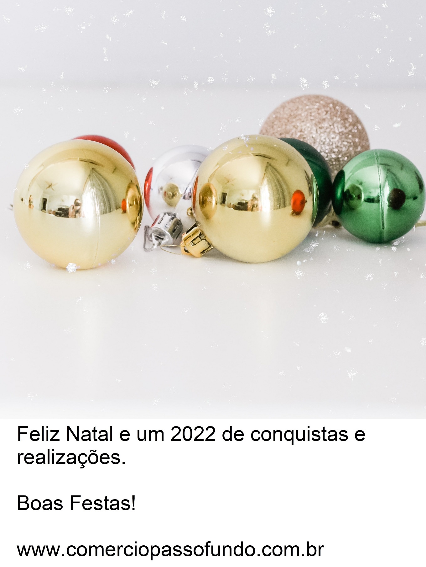Feliz Natal e Próspero 2022